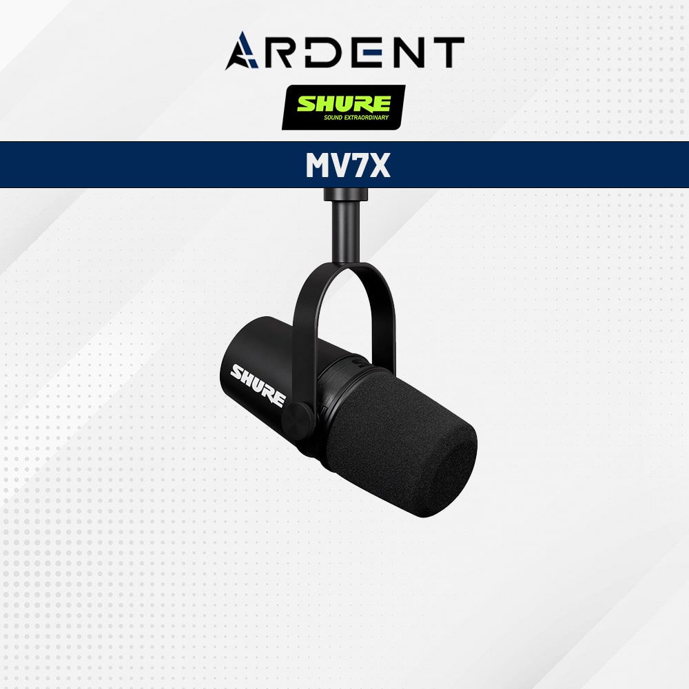 Shure MV7 Dynamic Podcast Microphone – Ardent Collective