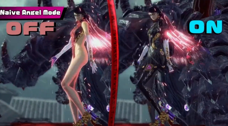 Bayonetta 3 Naive Angel Mode revealed