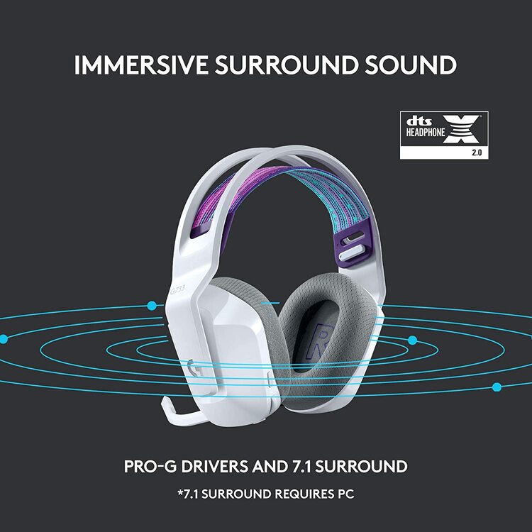 Logitech G733 Lightspeed Gaming Headset White (3)
