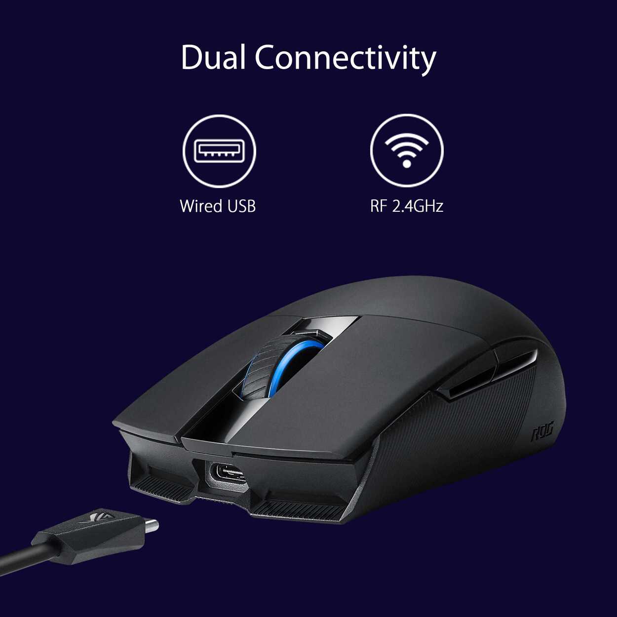 ASUS ROG Strix Impact II Wireless Gaming Mouse 2