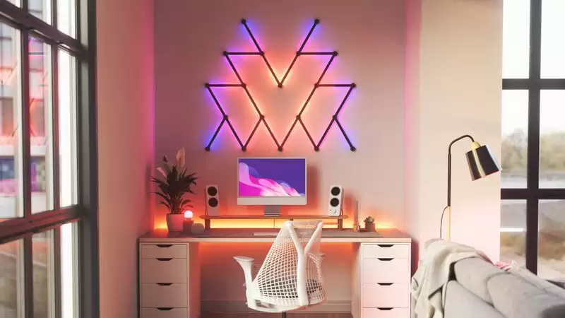 Nanoleaf Lines Skins Matte Black Cover – Ardent Collective