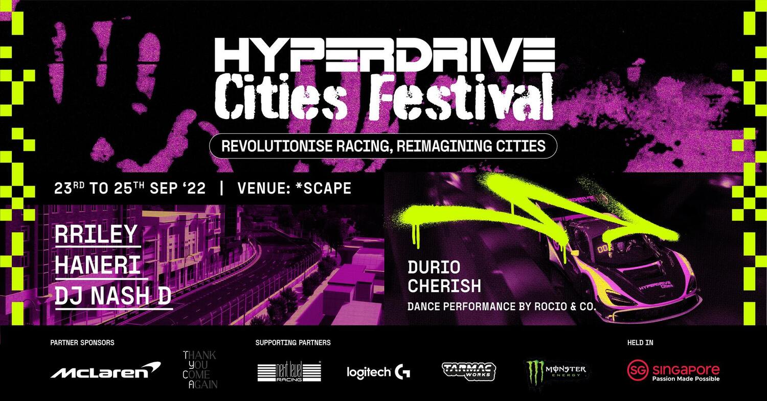 Hyperdrive Cities 2022 - Asia’s First Hybrid Sim Racing Festival