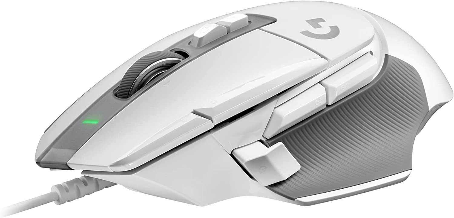 Logitech G502 X Wired Gaming Mouse White (1)