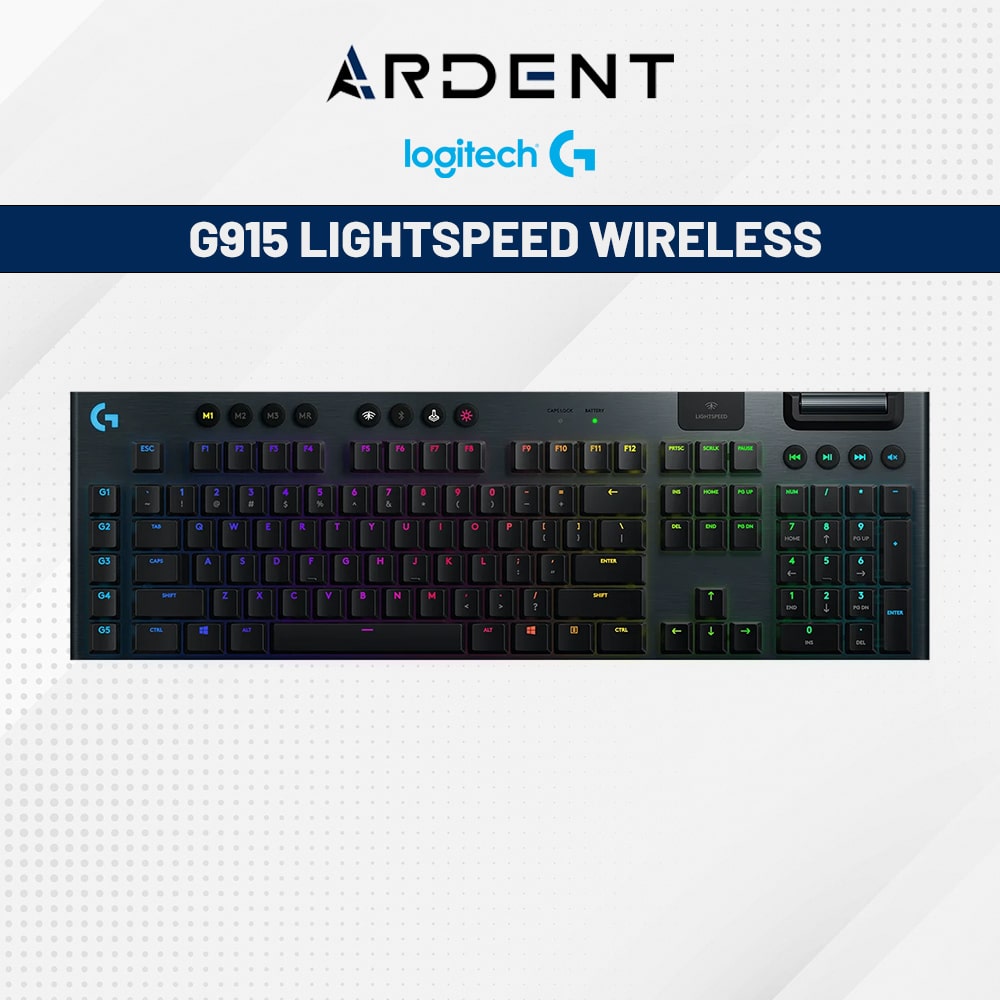Logitech G915 LIGHTSPEED Wireless Gaming Keyboard Gear Up! Store