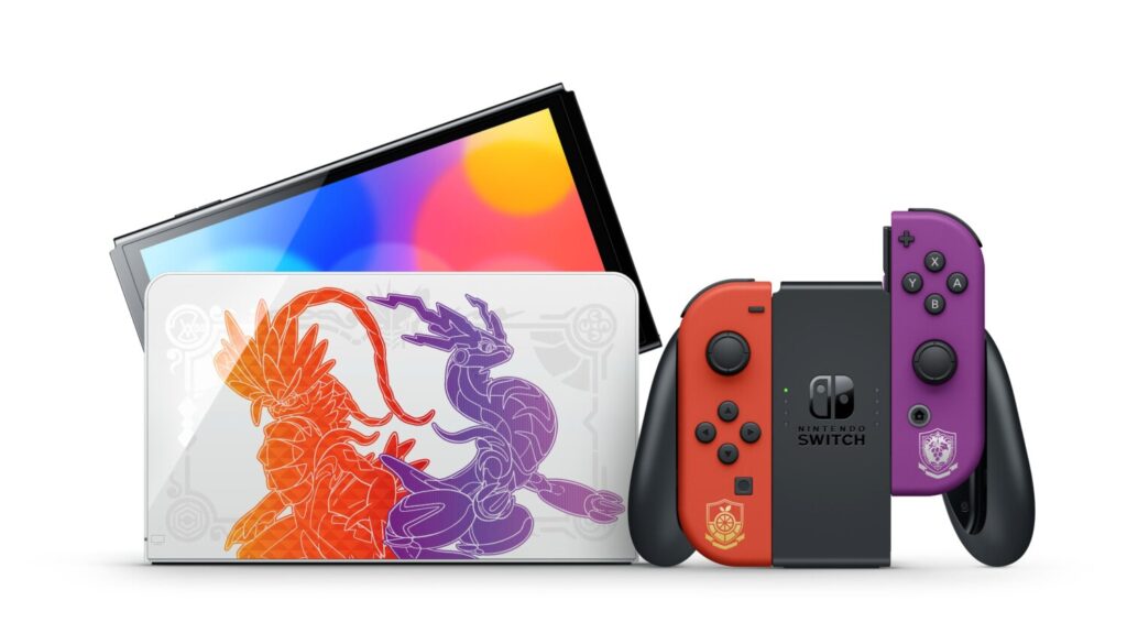 Nintendo Switch – OLED Model Pokemon Scarlet & Violet Edition system 1