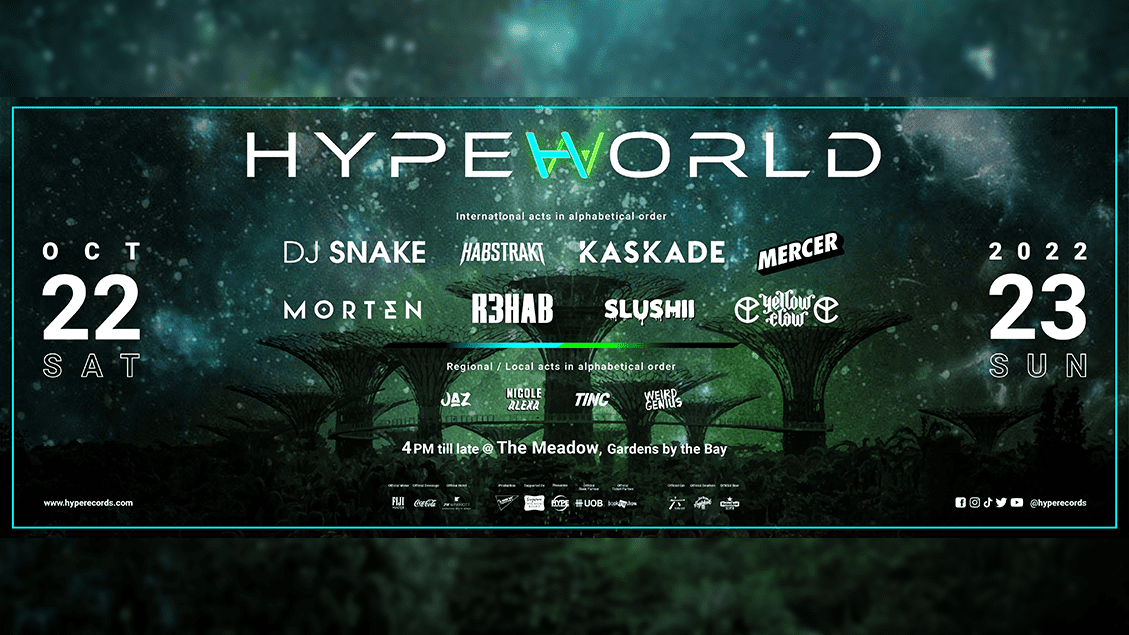 HYPEWORLD 2022: A Singapore Music Festival Experience With An NFT Drop