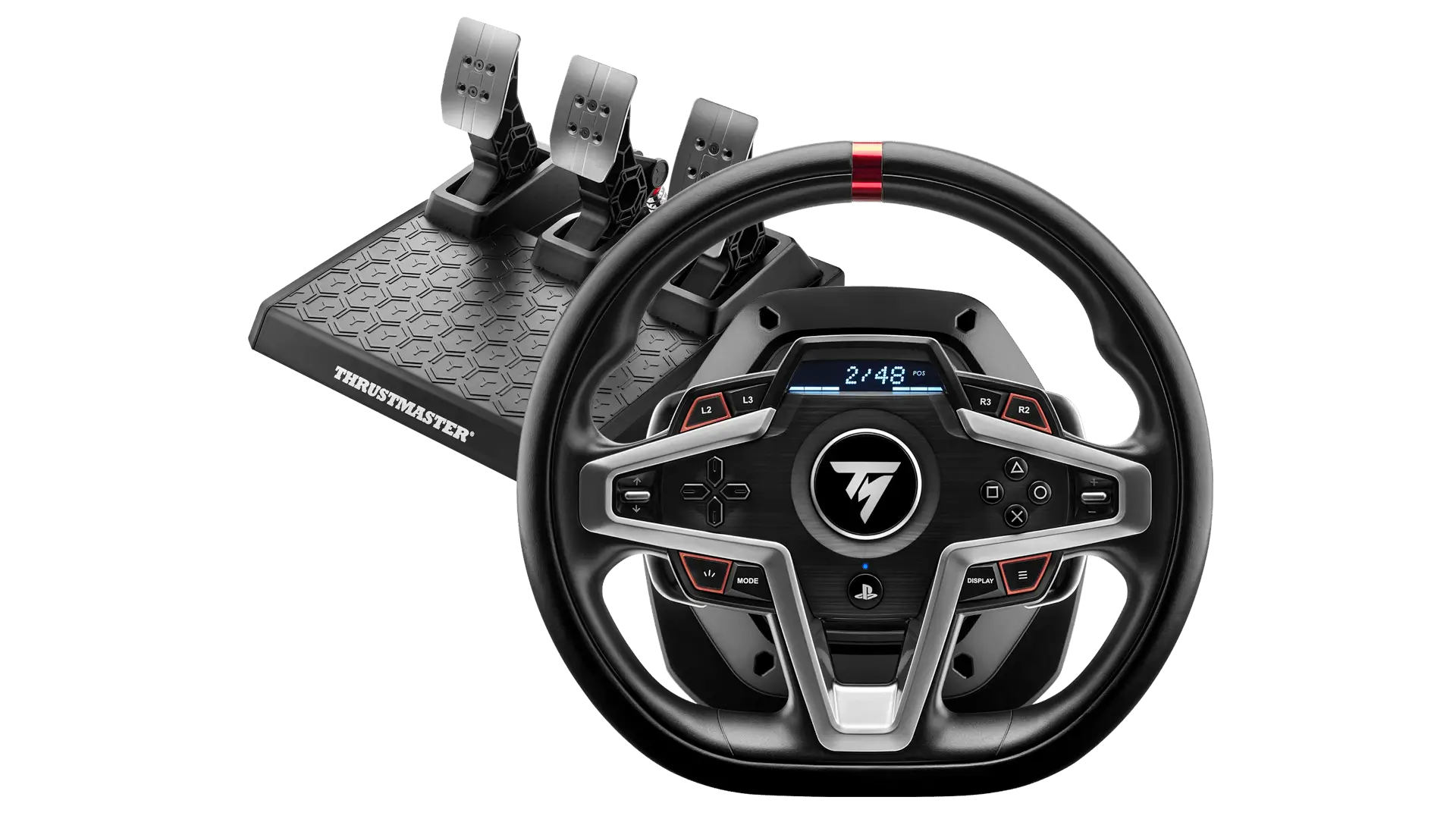 Thrustmaster T248 Steering Wheel and Pedals 1