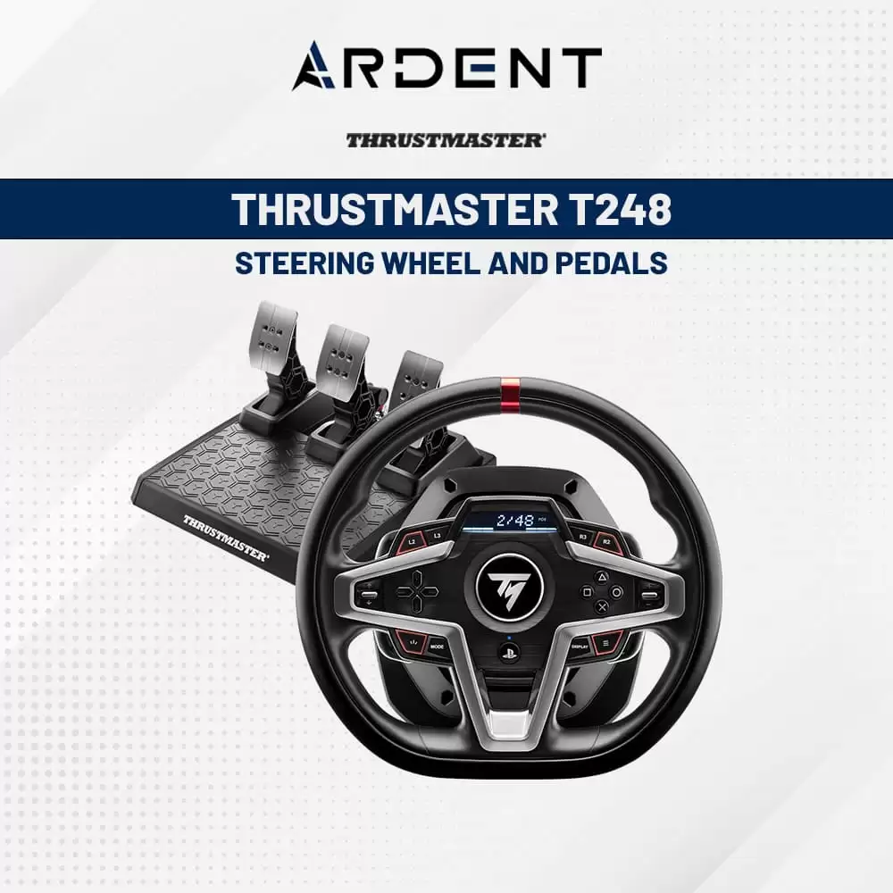 Thrustmaster T248 Steering Wheel and Pedals – Gear Up! Store