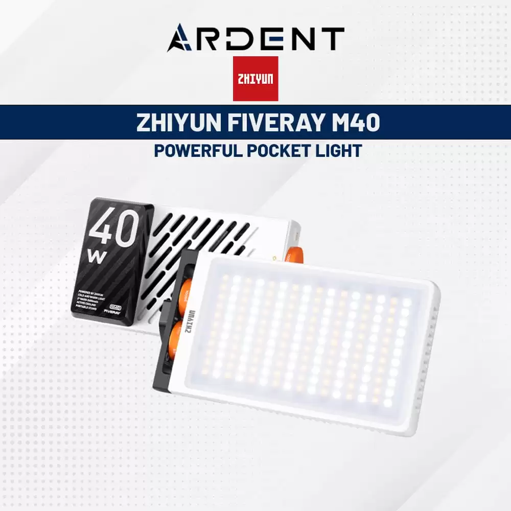 Zhiyun Fiveray M40 Powerful Pocket Light