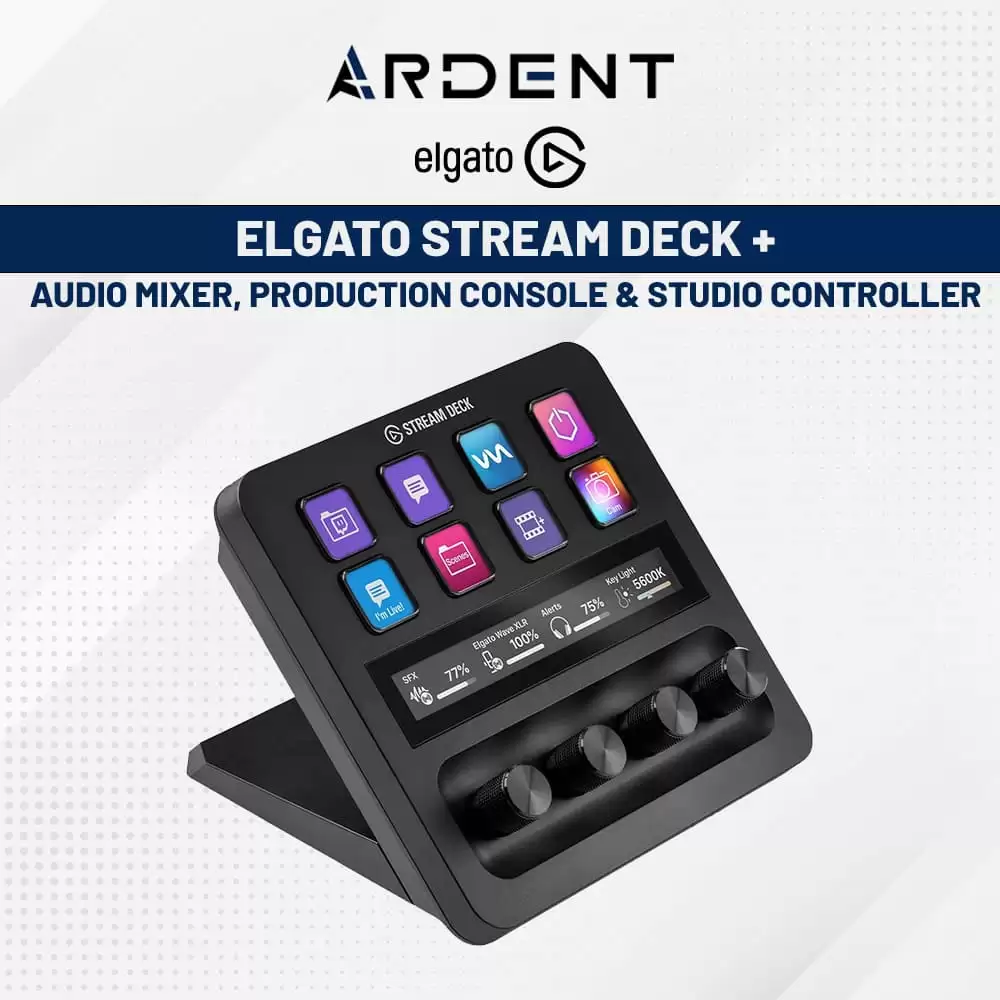 elgato Stream Deck Plus Programmable USB Controller Released