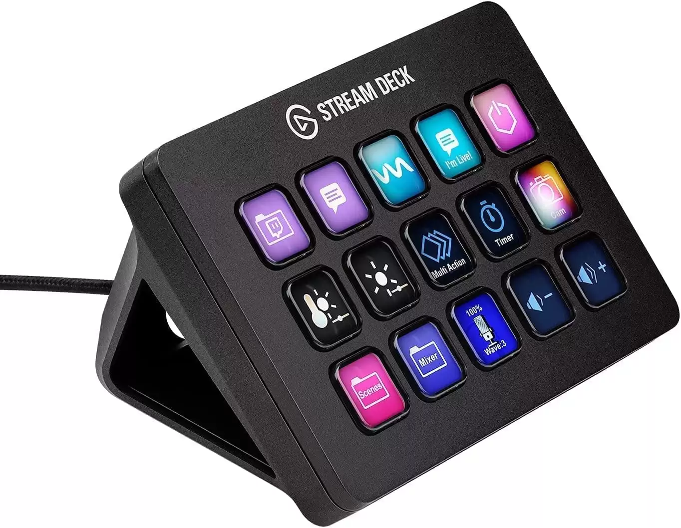 Elgato Stream Deck MK2 15-Key Studio Controller 1