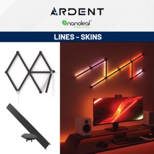 Nanoleaf Lines - Skins - Matte Black