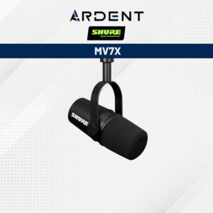 Shure MV7X XLR Podcast Microphone
