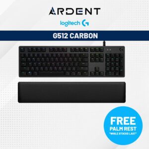 Logitech G512 Carbon LIGHTSYNC RGB Mechanical Gaming Keyboard