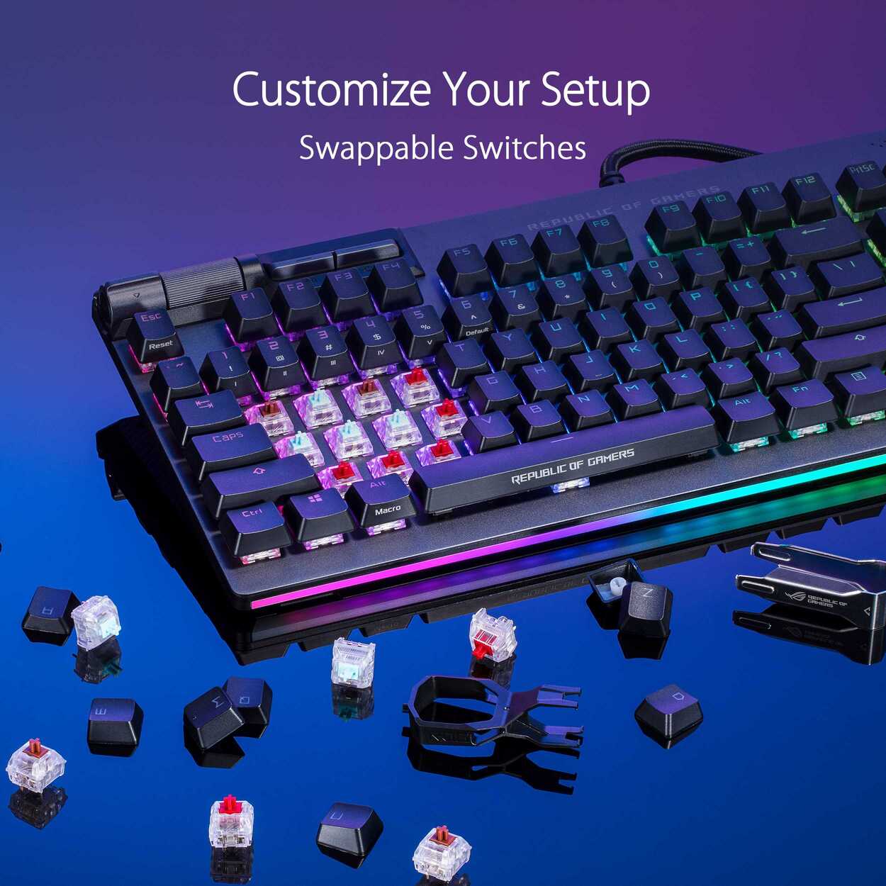 ASUS ROG Strix Flare II Animate Gaming Keyboard (3)