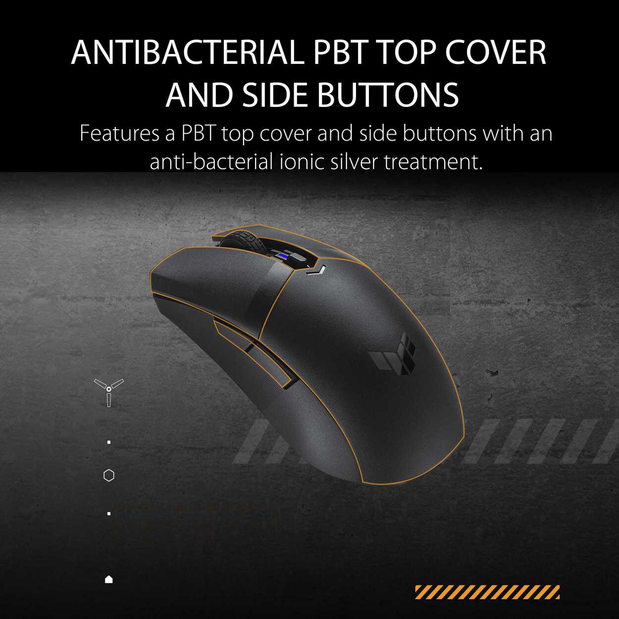 ASUS TUF Gaming M4 Wireless Gaming Mouse 6