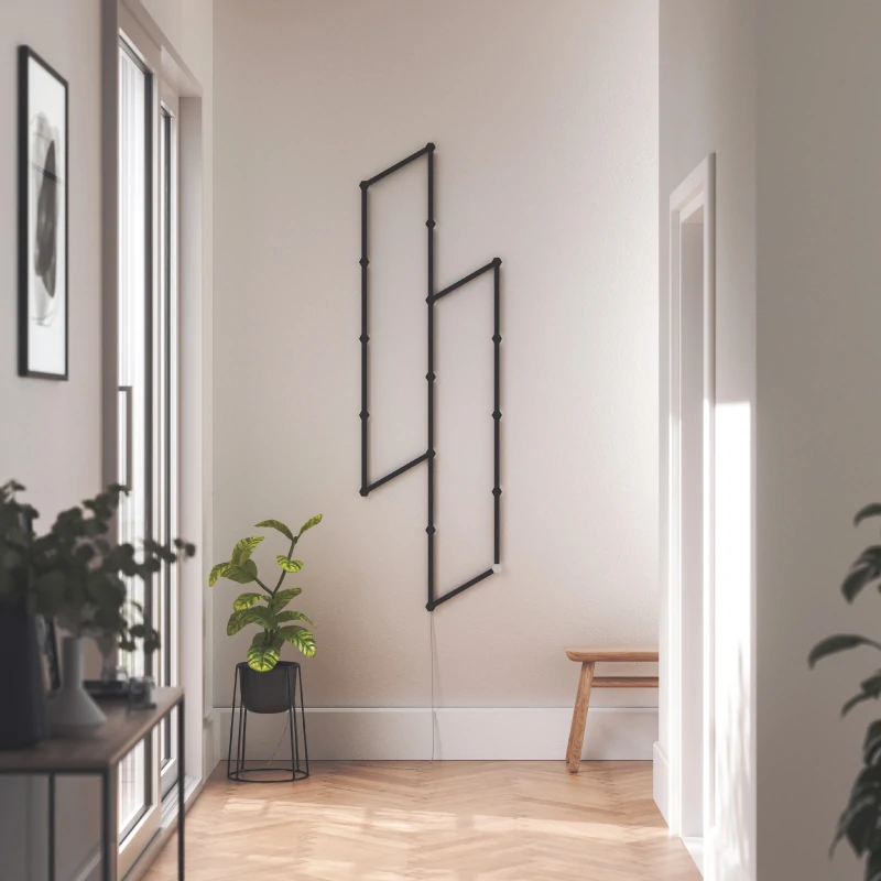 Nanoleaf Lines Skins Matte Black 4
