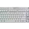 Logitech G915 TKL Tenkeyless LIGHTSPEED Wireless RGB Mechanical Gaming Keyboard White